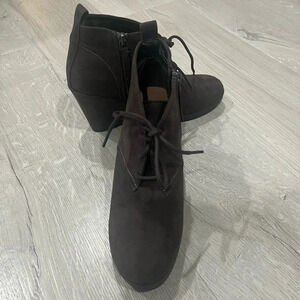 Dv wedge suede boots -